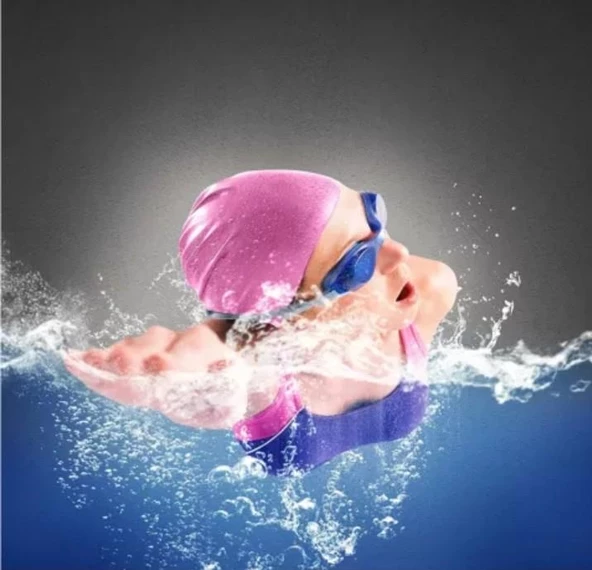 Siyah Silikon Renkli Bone Düzrenk Slikon Bone PEMBE Tek Ebat