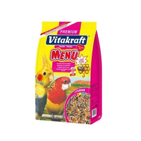 Vitakraft Menü Paraket Yemi 1000 Gr