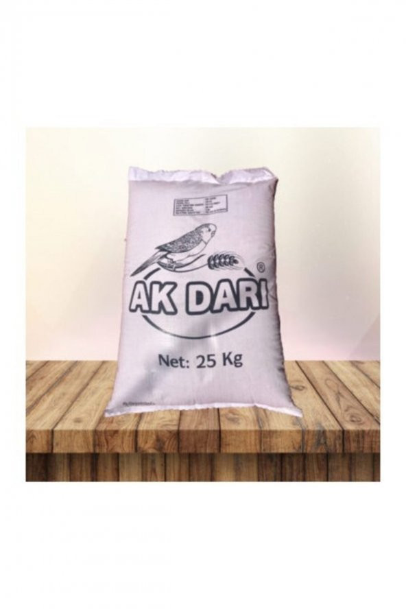 25 KG Ak Darı Muhabbet Kuşu Yemi
