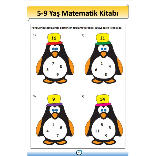 5-9 Yaş İçin Matematik Öğreten Kitap Seti (2 Süper Kitap) - 2