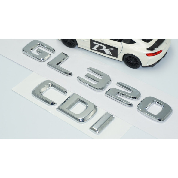 DK Tuning GL320 CDi Bagaj Krom ABS Yazı Logo Benz İle Uyumlu - 3