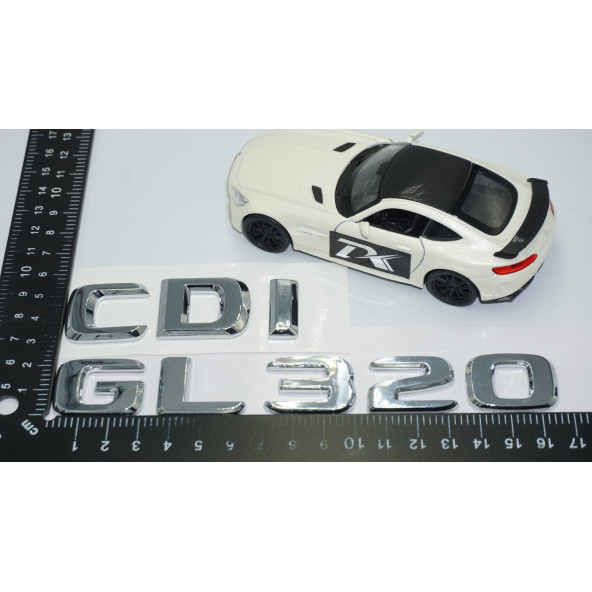 DK Tuning GL320 CDi Bagaj Krom ABS Yazı Logo Benz İle Uyumlu - 4