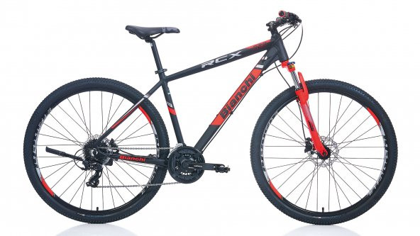 Bianchi RCX 529 - dağ bisikleti - 24 vites - hidrolik disk fren ( siyah , kırmızı )