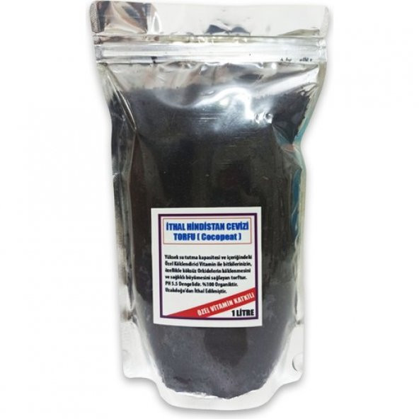 Ithal Katkılı Hindistan Cevizi Torfu - 1 Litre - 2