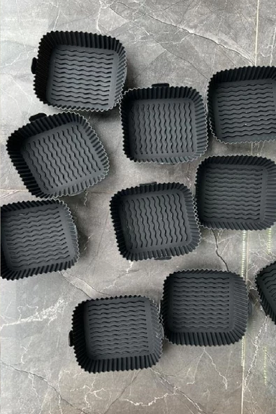 Airfryer Silikon Pişirme Kalıbı - Hava Fritözü Kalıbı Tüm Airfryer'lara Uyumlu - 4