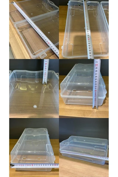 10 Adet Erkek Ayakkabı Saklama Kutusu - Şeffaf Ayakkabı Kabı Seyahat Için Uygundur - 3