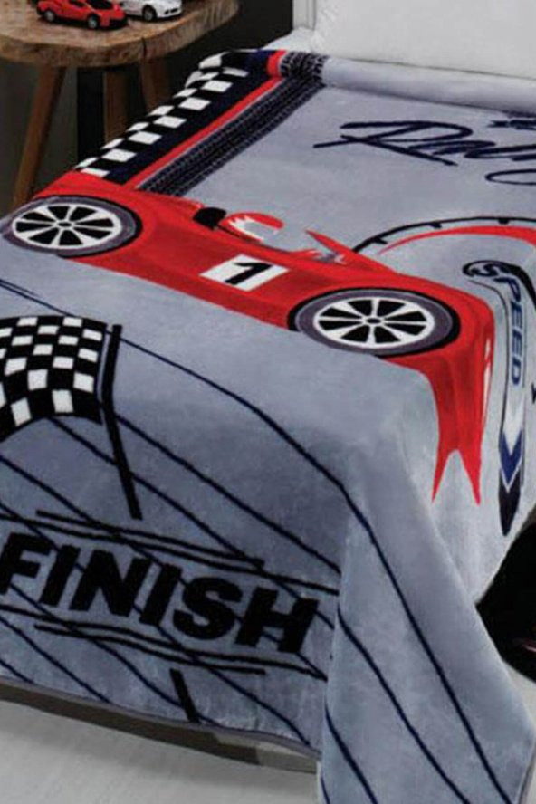 Mink Racer Tek Kişilik Battaniye