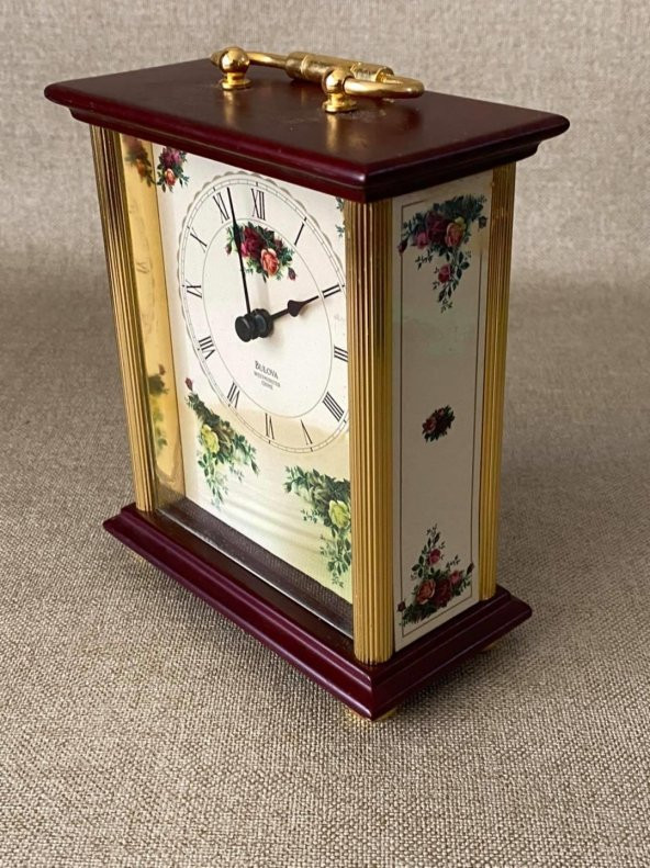 Bulova Westminster Chine Dekoratif Masa Saati 14,5x12,5x6,5 cm - 5