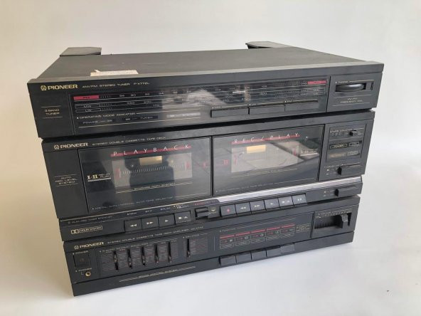 Pioneer DC-X77Z Stereo Deck Radyo Kaset Çalar 2. El C02