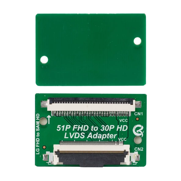 LCD PANEL FLEXİ REPAİR KART 51P FHD TO 30P HD LVDS ADAPTER LG FHD TO SAM HD QK08V2 QK8002A