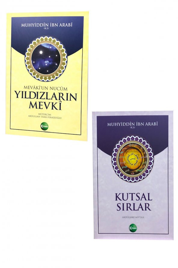 Yıldızların Mevki - Kutsal Sırlar (2 Kitap Set - Muhyiddin Ibn Arabi ürün görseli