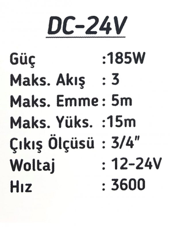 24v Kendinden Emişli Elektrikli Taşınabilir Yakıt Sıvı Yağ Aktarma Mazot Pompası Paslanmaz Gövdeli - 4