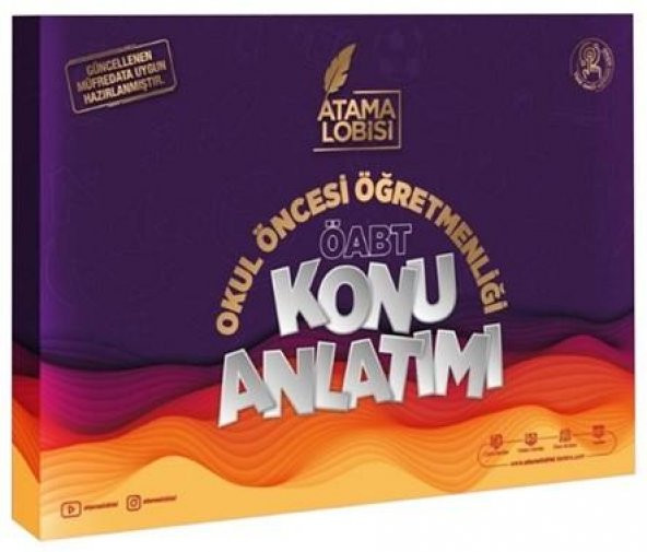 ÖABT Okul Öncesi Öğretmenliği Konu Anlatımı Atama Lobisi Yayınları Atama Lobisi