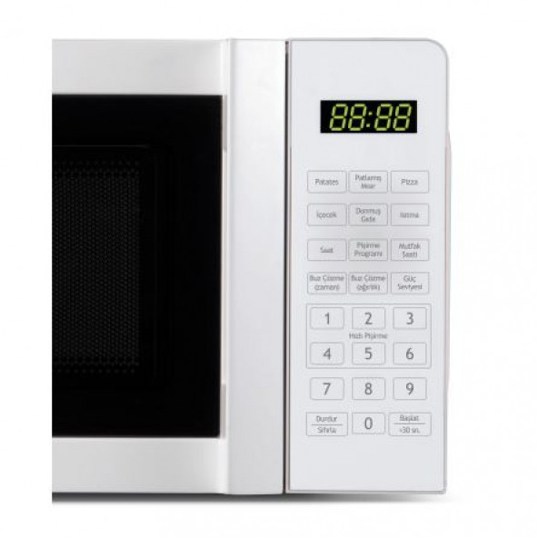 Altus ALMD 25 20 lt Beyaz Mikrodalga Fırın - 4