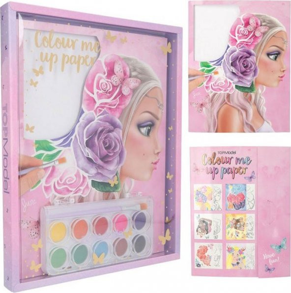 Top Model Colour Me Up Suluboya ile Boyama Seti 411487 - 3