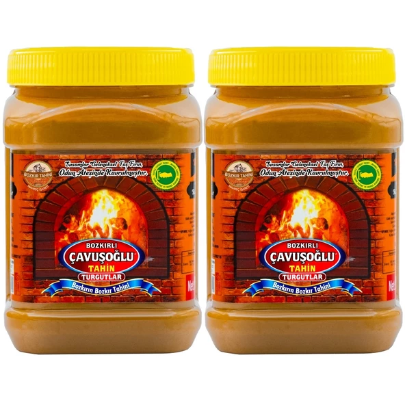 Çavuşoğlu Odun Ateşinde Kepekli Bozkır Tahini 930g x2