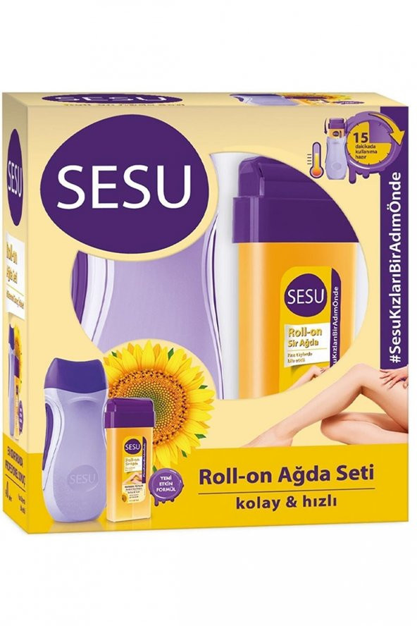 Sesu Roll-on Ağda Seti