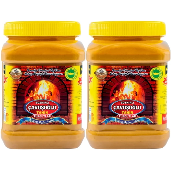 Bozkırlı Çavuşoğlu Tahin Kepeksiz 930 Gr X 2 Adet