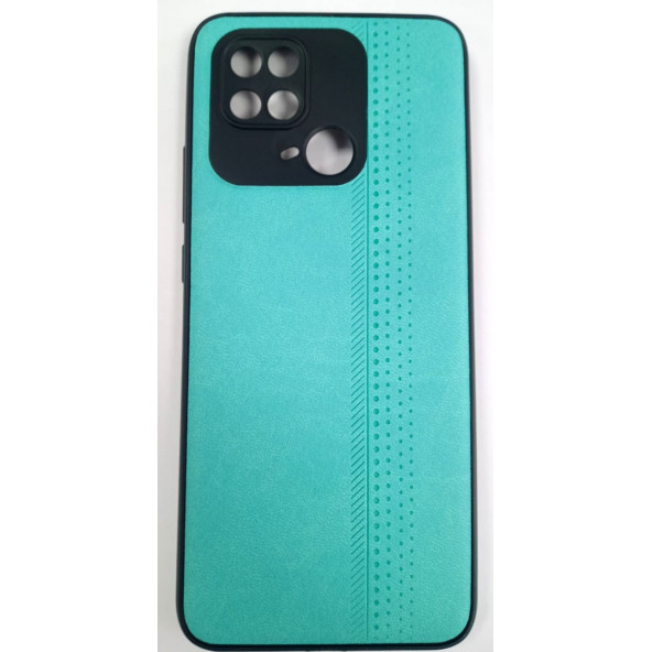 Xaiomi Redmi 10C Deri Görünümlü Yumuşak Spor Kılıf - Resim 3