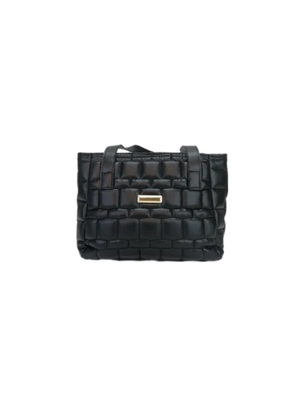 Liva 2368 Kapitoneli Orta Boy Kadın El Omuz Çantası - Resim 8