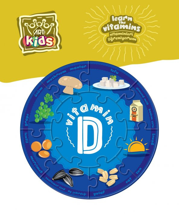 Art Kids Vitaminleri Öğreniyorum - 5