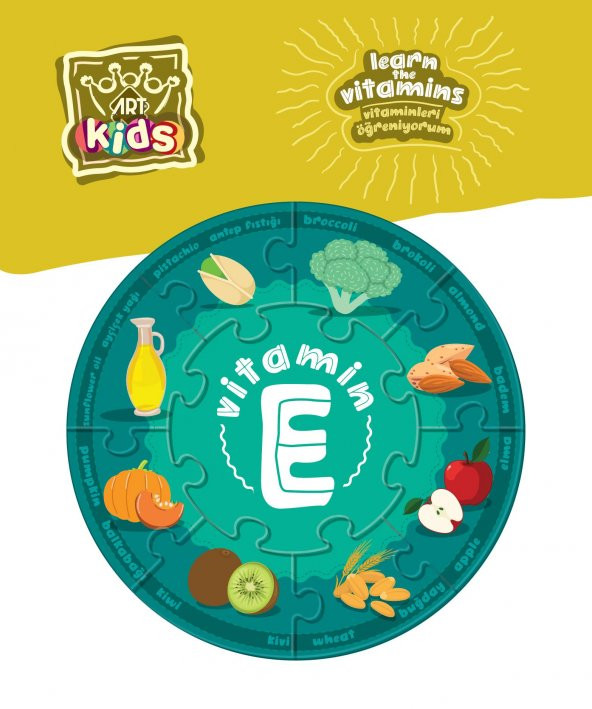 Art Kids Vitaminleri Öğreniyorum - 6