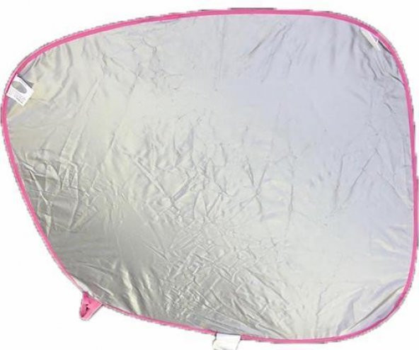 Princess Prenses 2li Oto Cam Güneşlik 78x71cm Pembe - Resim 4