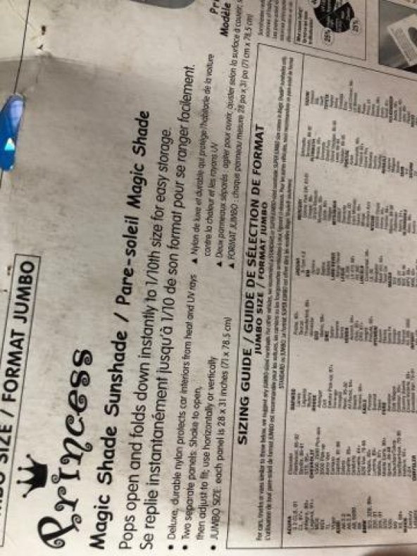 Princess Prenses 2li Oto Cam Güneşlik 78x71cm Pembe - Resim 6