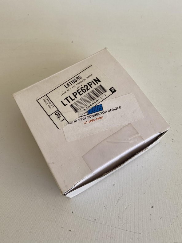 Letus35 LP-E6 Boş Pil - 2 Pimli Güç Kablosu - 7
