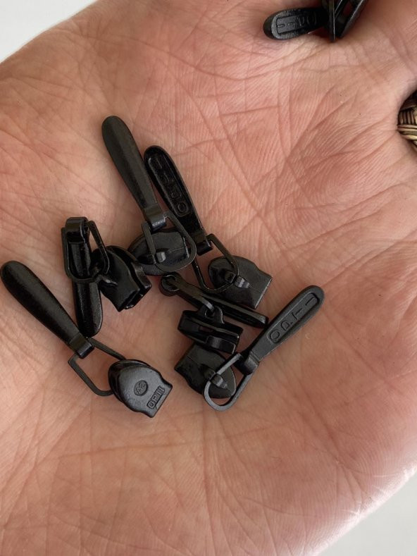 Opti S Metal Fermuar Başlığı 10 Adet - Resim 3