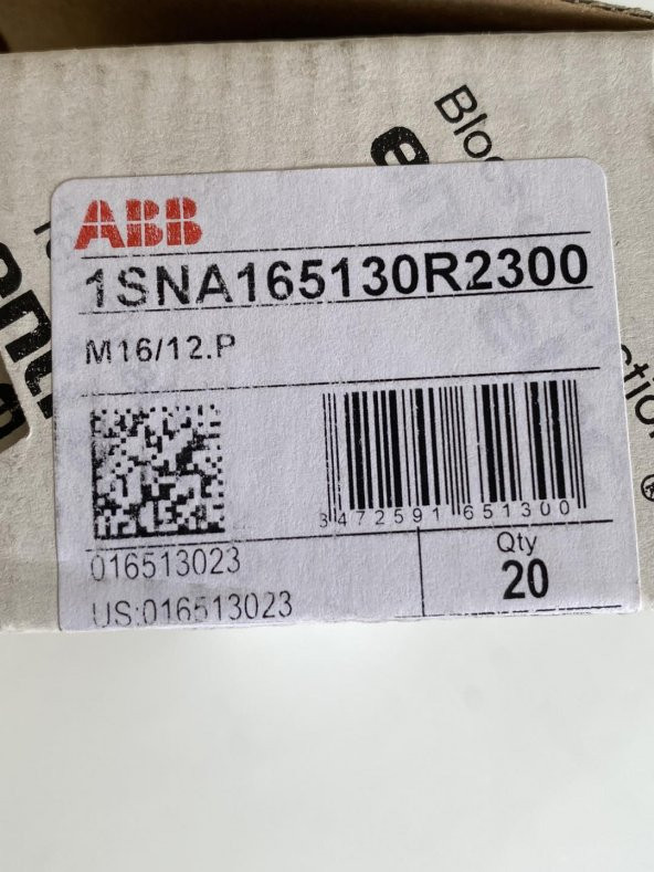 ABB Entrelec 1SNA165130R2300 M16/12.P Topraklama Terminal Blok 1 Adet - 6