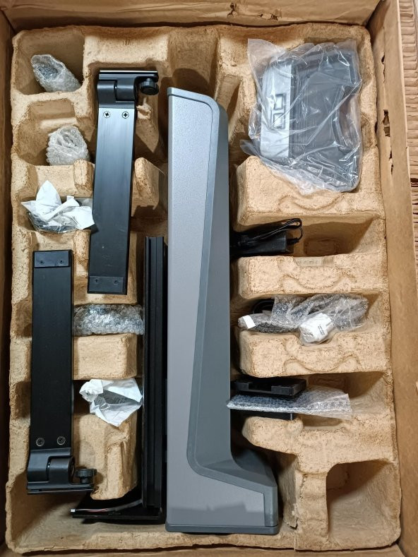 Winston-E WNSTE-2-270 Motorlu Masaüstü Monitör Standı (Çift Monitör) - 5