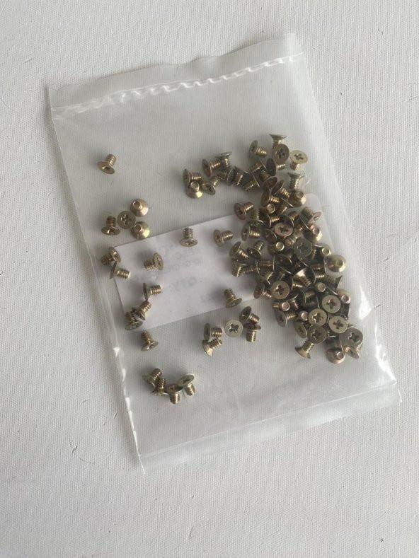 Crescent MS24693-S1 Askeri Standart Makine Vidası 100 Adet - Resim 4