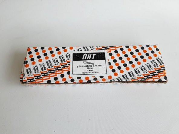 DHT Yıldız Çakma Anahtar 36 mm - 3