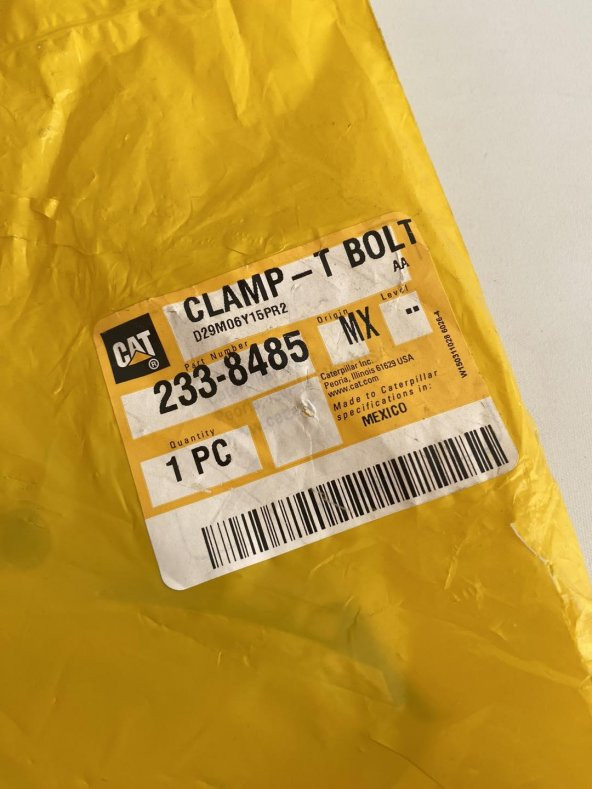 Cat 233-8485 Kelepçe 1 Adet - Resim 5