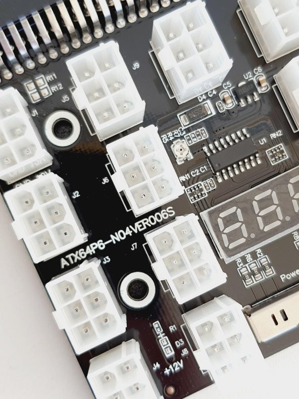 ATX64P6-N04 VER006S Güç Kaynağı Breakout Board 17 x 6 Pin - 4