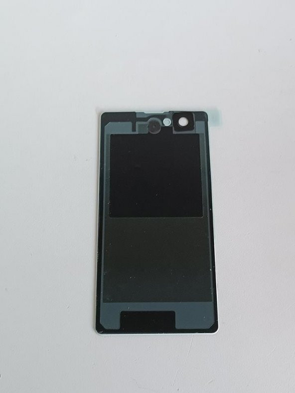 Sony Xperia Z1 Mini Arka Pil Kapağı Beyaz - 2