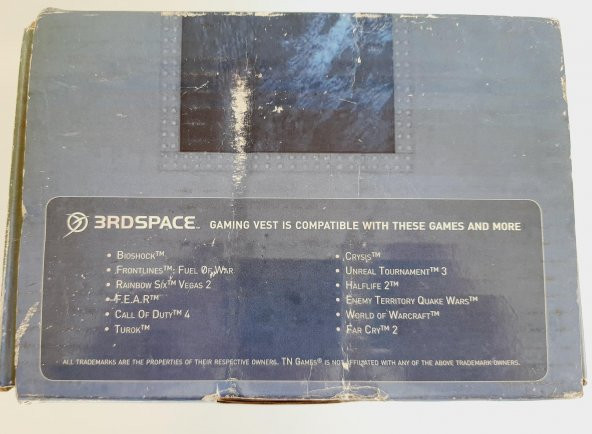 TN Games 3rd Space Gaming Vest Oyun Yeleği (Win98/2000) - 7