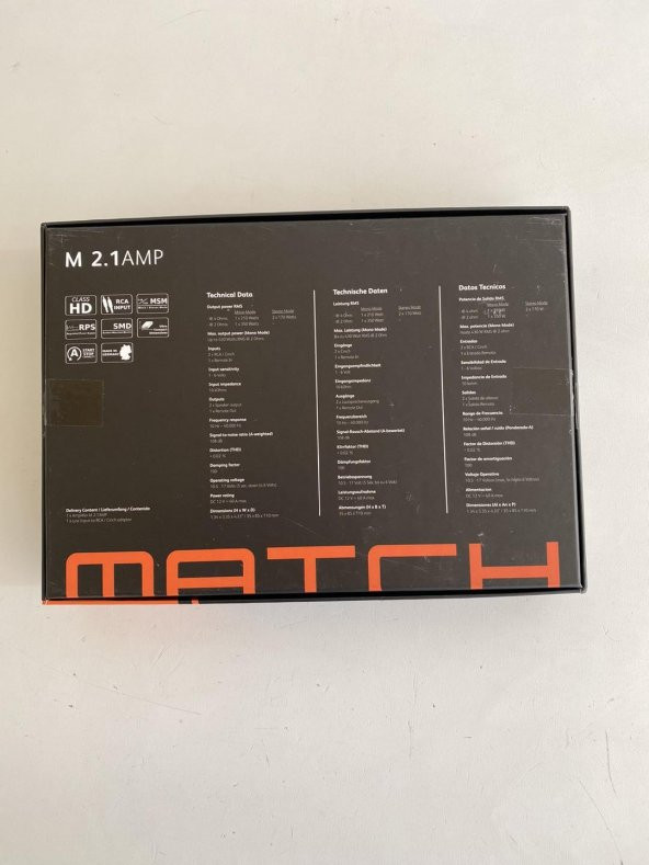 Match M 2.1AMP 2 Kanal High Power Mikro Amfi 700W - 7