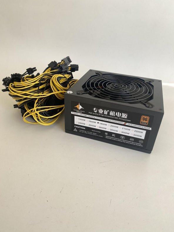 Furious Shark 1800W 96 Power Supply Güç Kaynağı - Minning Güç Kaynağı - 4