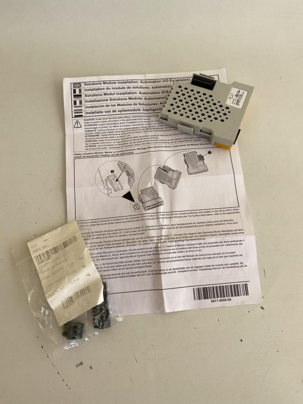 Control Techniques SM-I/O Lite STD1649 Sürücü Giriş Çıkış Modülü 82100000012500 - 6