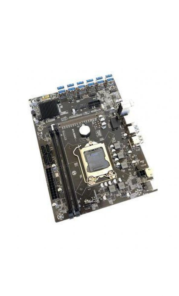 BTC B250C DDR4 LGA1151 Mining Anakartı (Ses Çıkış Soketli)