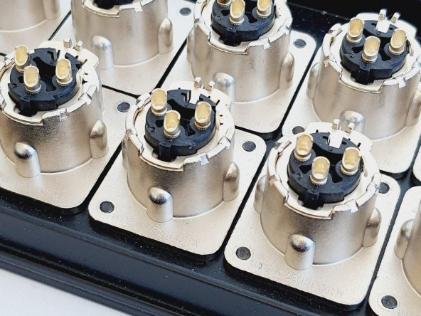 Argosy 32 Port Erkek Xlr Patchbay Panel DP-00-0032 - 5