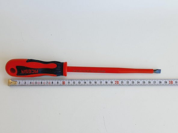 Acesa İzoleli Düz Tornavida 8 x 175 - 4