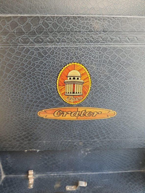 Odeon Orator Antika Çanta Gramofon 085 (EKSİK) - 3