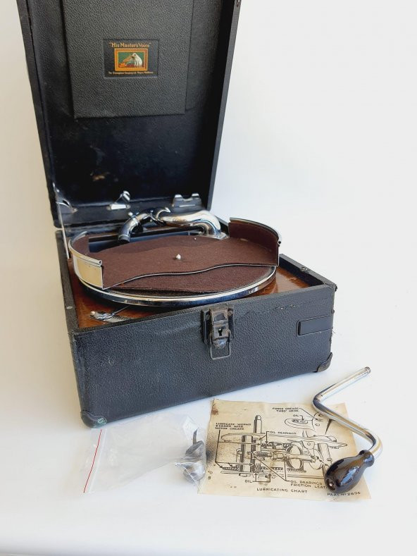 His Master's Voice Antika Çanta Gramofon 086 (ARIZALI) - 2