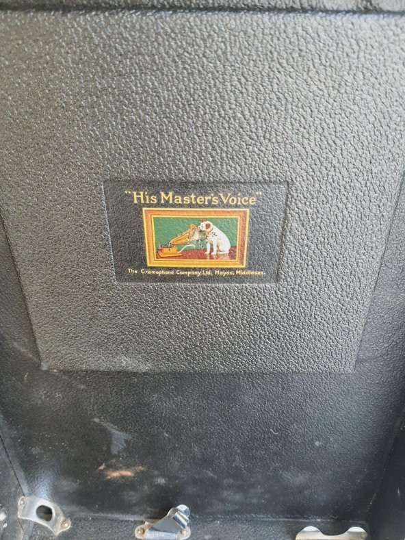 His Master's Voice Antika Çanta Gramofon 086 (ARIZALI) - 5