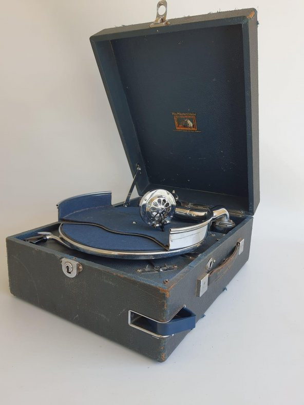 His Master's Voice Antika Çanta Gramofon 088 (ARIZALI) - 6