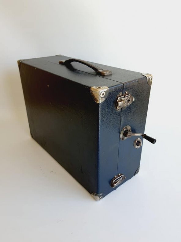 Columbia 202 Antika Çanta Gramofon 084 - 2