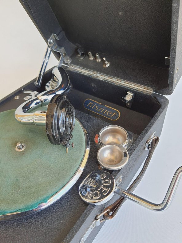 Odeon Kismet Antika Çanta Gramofon 083 - 4